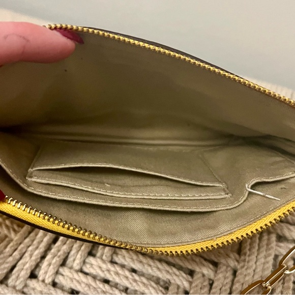 Coach Vibrant Yellow Crossbody Bag - Picture 4 of 4